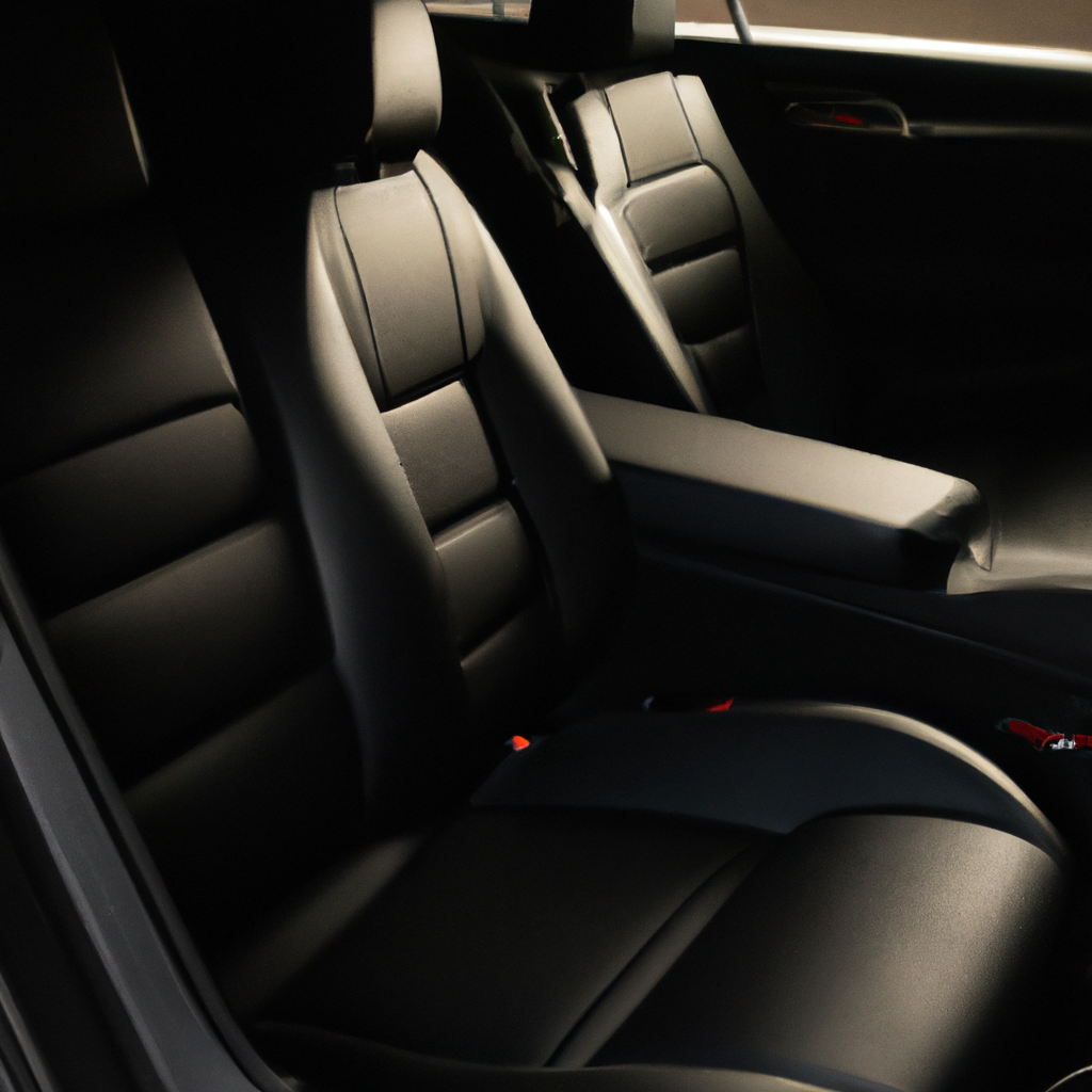 Interior de carro de luxo